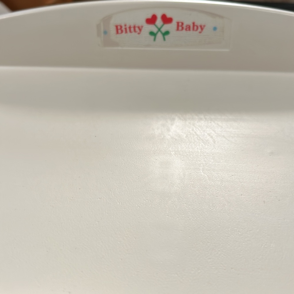American Girl Bitty Baby changing table . - Picture 2 of 5